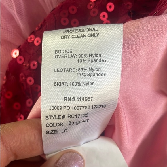 Revolution Pink Sequin/Tulle Dance Outfit - Picture 7 of 8